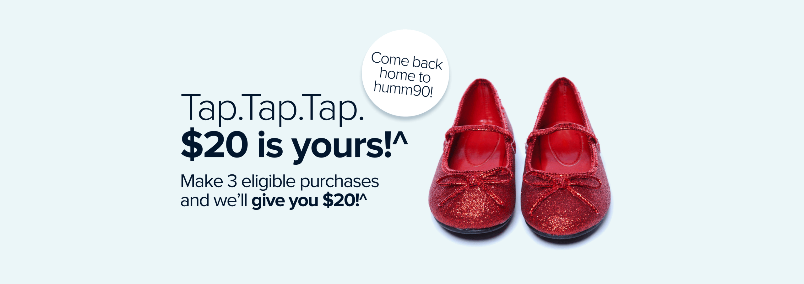 Tap.Tap.Tap. $20 is yours!^