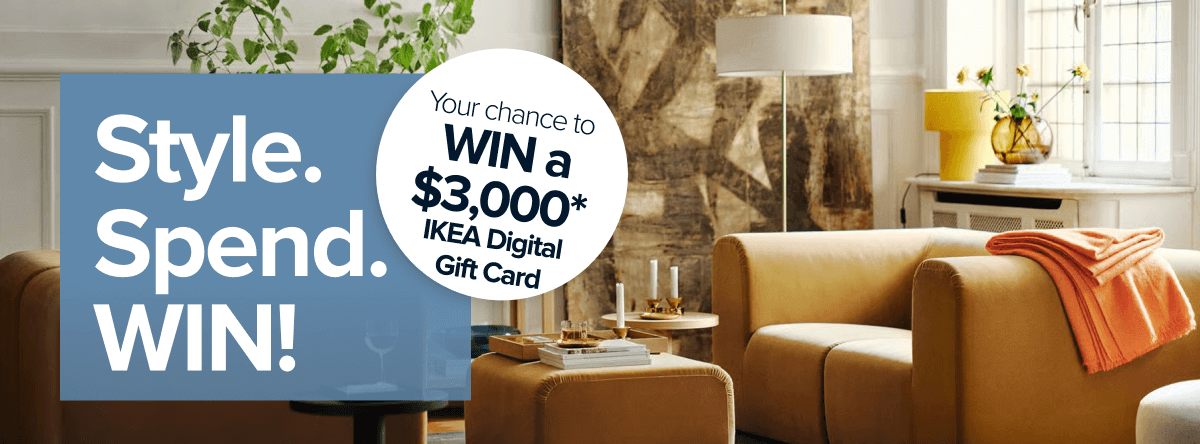 Style, spend, win!