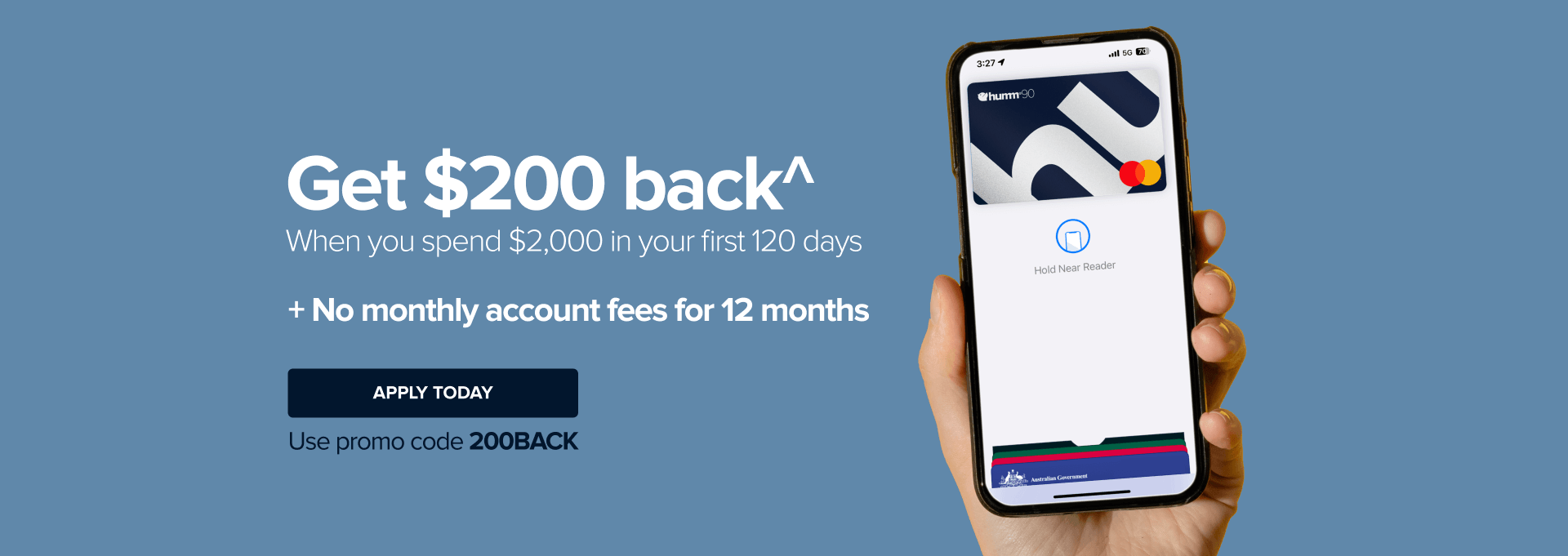Get $200 back banner