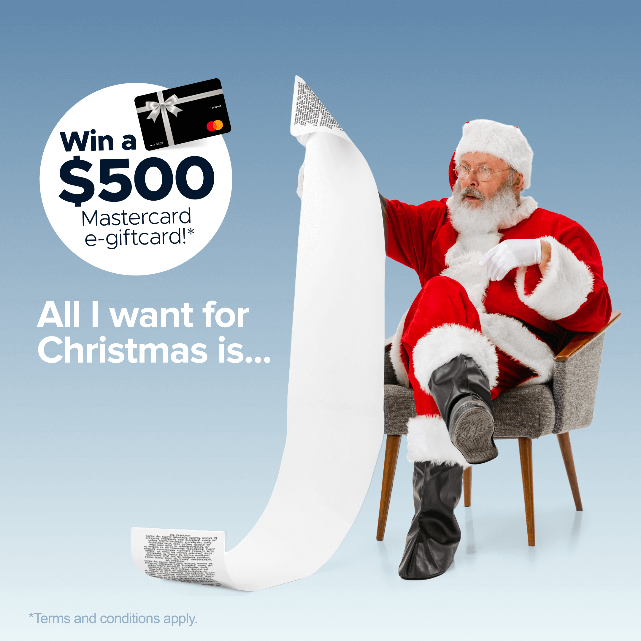 All I want for Christmas